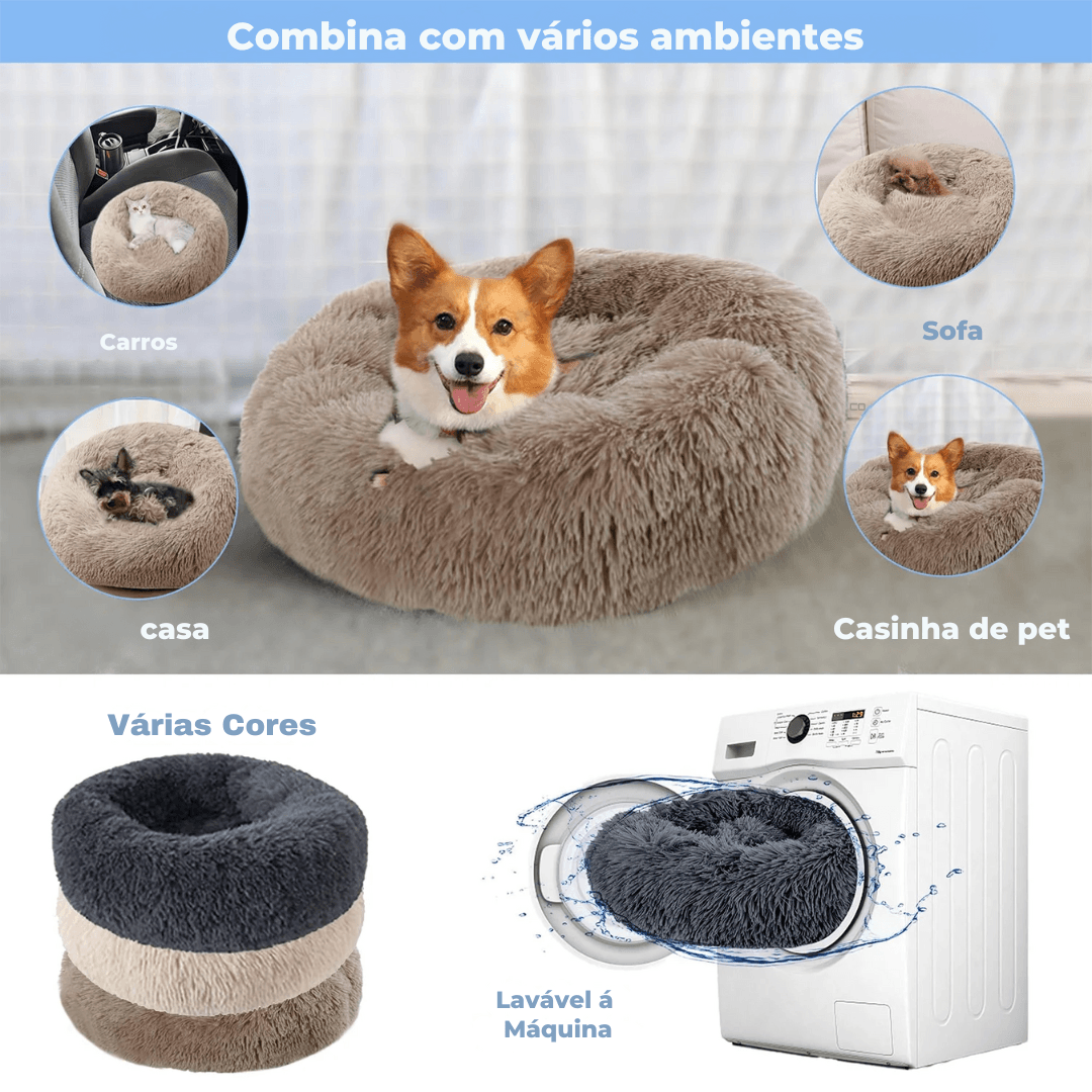 Cama soft de pelucia - O Chico Tem