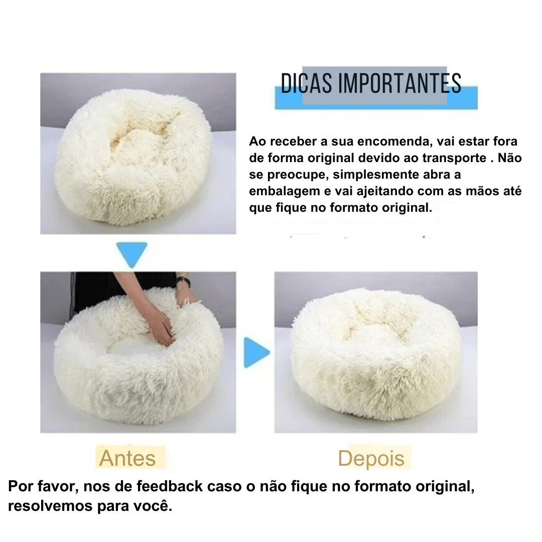 Cama soft de pelucia - O Chico Tem