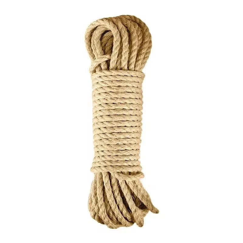 Natural Sisal Rope Cat Scratcher Árvore Coçar Brinquedo, Garra De Pata, Protetor De Móveis, Arranhando Post, Acessórios DIY