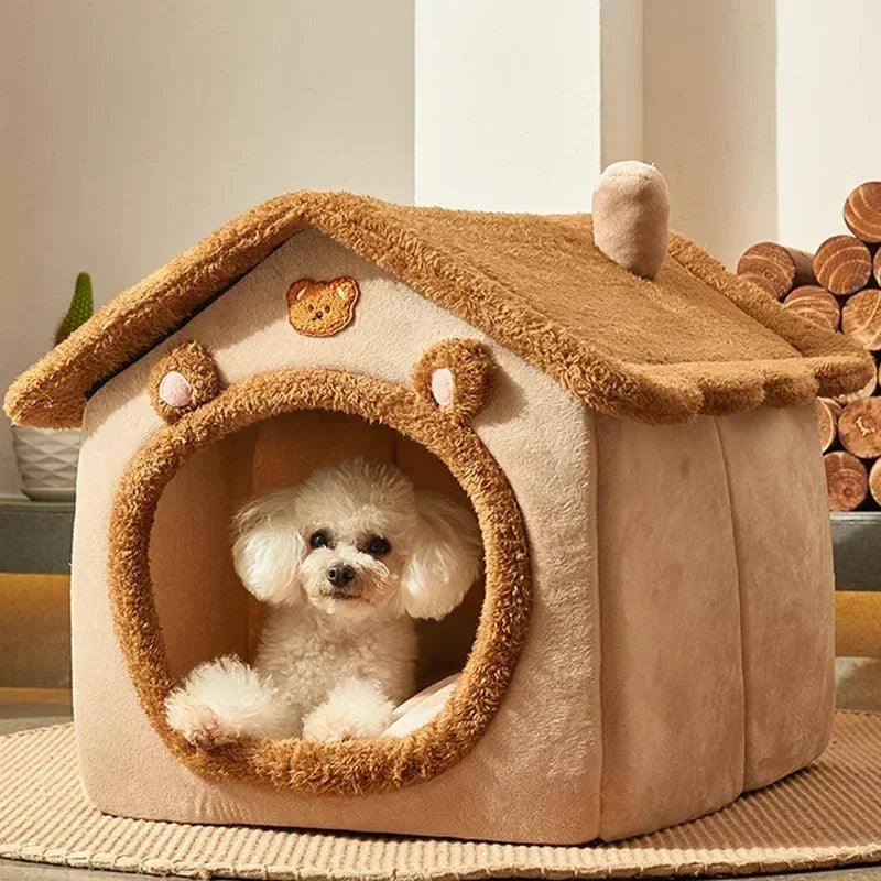 Casa de pelúcia para pets - O Chico Tem