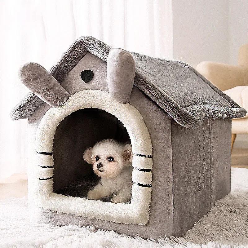 Casa de pelúcia para pets - O Chico Tem